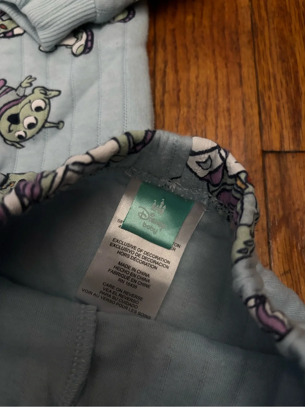 Disney Light Blue Buzz Lightyear Pajama Set for Kids